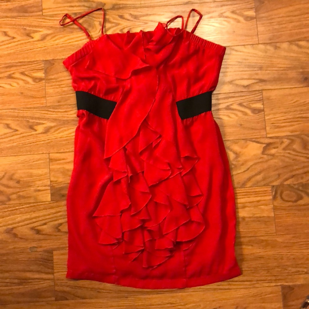 Homecoming cute ruffle dress